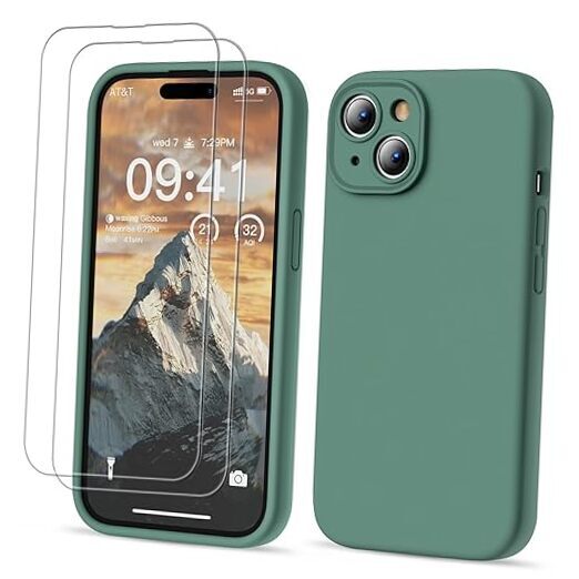 Compatible with iPhone 15 Case, Silicone iPhone 15, 6.1