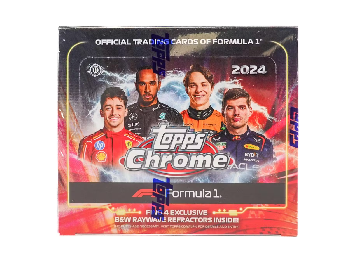 2024 Topps Chrome F1 Formula 1 Qualifying Lap Hobby LITE Box for
