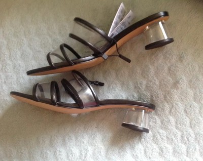 zara clear mules