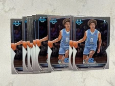  Lot (10) SETH TRIMBLE UNC 2022-23 Bowman Chrome University card #38 QTY