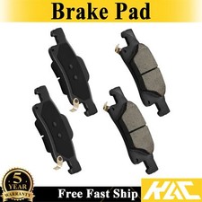 4pcs Brake Pads D1498 Rear For Dodge Durango 2011-23; Jeep Grand Cherokee 11-21