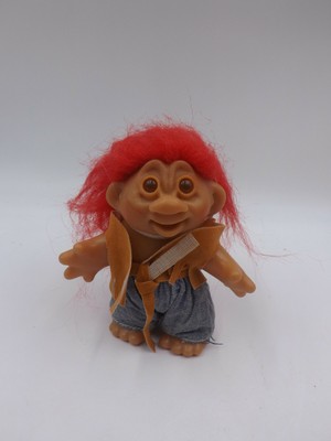 Vintage 80s Norfin Troll Hippie Wish 