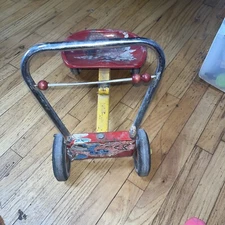 Vintage MTD Metal Tee Toddler Four Wheel Toddler Child Push Kick Scooter Bike