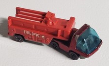 Vintage Hot Wheels 1969 Redline Fire Dept Heavyweights Truck w Trailer