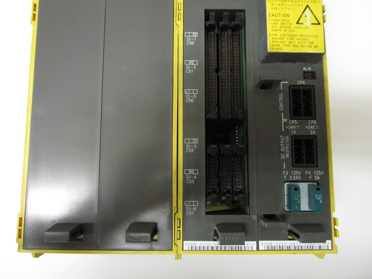 FANUC A02B-0130-B502 CNC 4-SLOT CONTROL UNIT - USED - FREE FANUC A02B-0130-B502 CNC 4-SLOT CONTROL UNIT - USED - FREE
