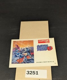 Mega Man 3 - Nintendo NES- Manual Only **NO GAME!
