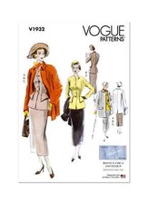 Vogue Vintage Misses & Suit Coat Sewing Pattern V1932
