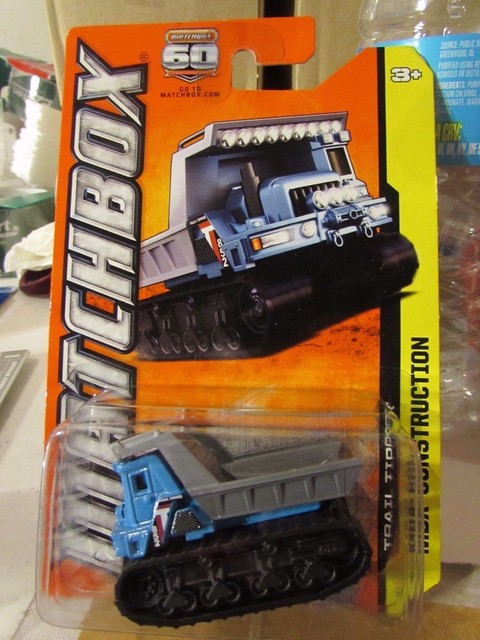 Matchbox Trail Tipper MBX Construction Blue | eBay