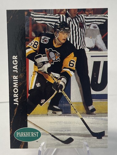 Jaromir Jagr [French] #132 1991 Parkhurst card