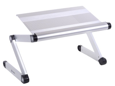 Pwr Portable Laptop Table Stand Vented Fully Adjustable Ergonomic