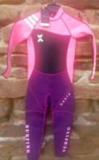 NWT Dive  Sail Children's Wet Suit Pink Purple Size XXL Girls NWT