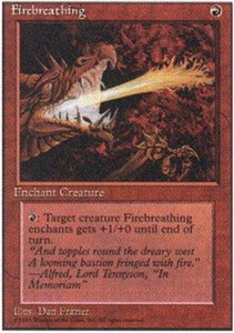 Firebreathing x4 - 4th Edition - NM-Mint, English - 4th Edition