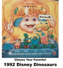 McDonald's 1992 Disney Dinosaurs Dino-Motion Toys-Pick!