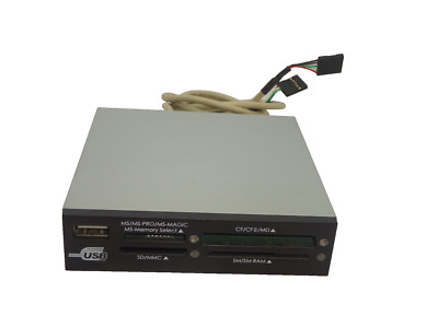 CARD READER USB 2.0 SCHWARZ INTERNER  ALL IN ONE #GK11496
