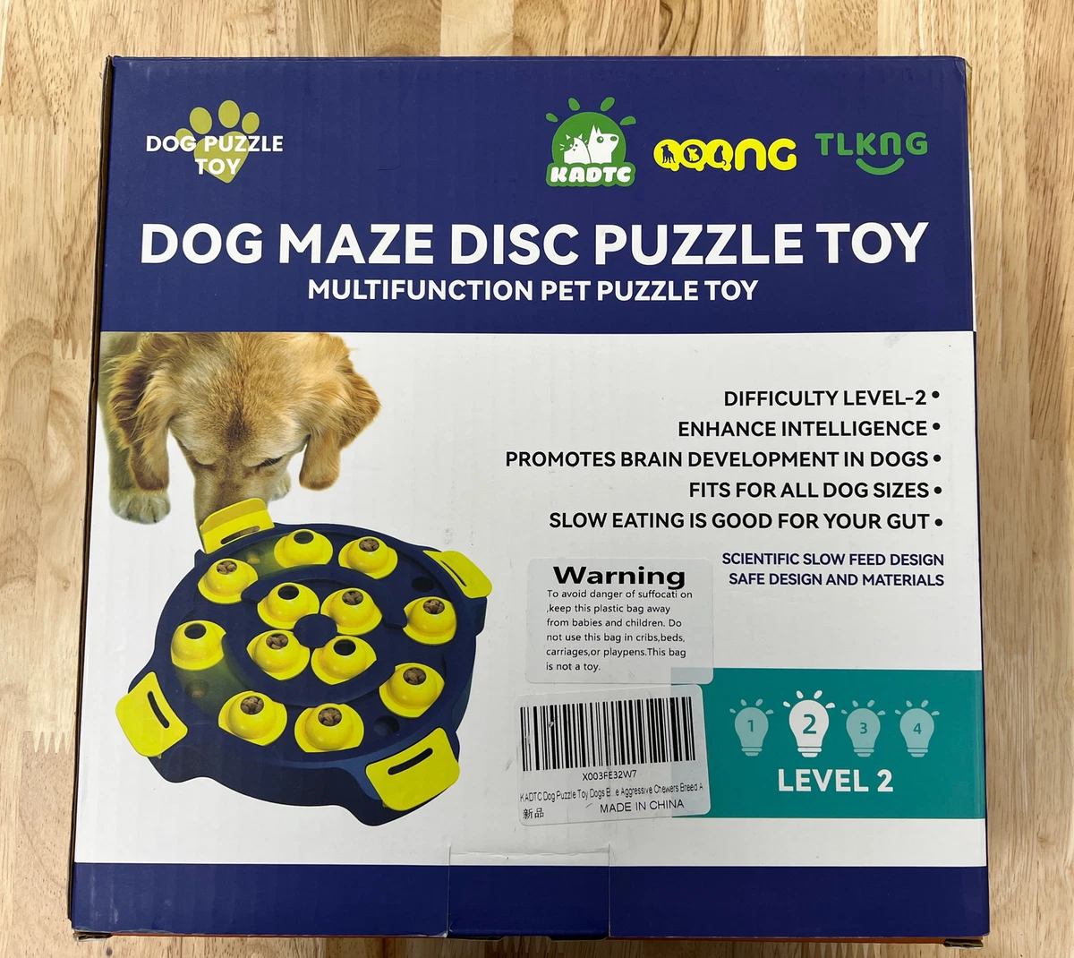 Kadtc Dog Maze Disc Multifunction Puzzle Toy all sizes Of Dogs