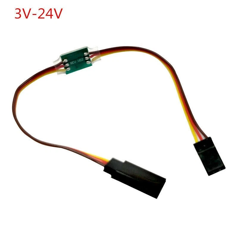 3V-24V RC Servo Signal Reverser Rotation Servo Inverter Futaba Airplane - Image 2 of 2