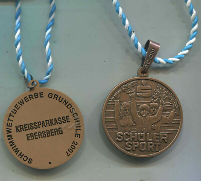 Orden KSK Ebersberg Fussballclub der Grundschulen Kupfer 47 mm (ww130)