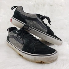 VANS 721454 Black Suede Casual Shoes Mens Size US 8