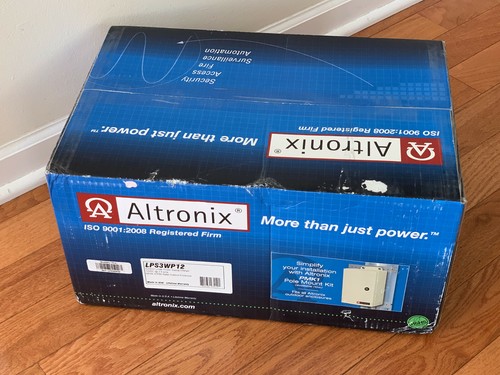 Altronix LPS3WP12 Outdoor Lineares Netzteil/Ladegerät 12VDC @ 2,5A NEMA-4 - Bild 4 von 6