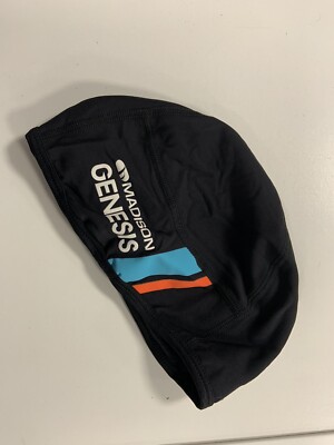 Madison Genesis Skull Cap, Rennrad, Radfahren, Reiten, schwarz, Einheitsgröße.