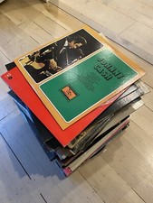 Vintage Vinyl Bulk Box, (Johnny Cash, Tom Jones, willie nelsom) 