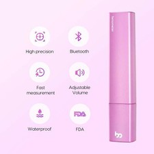 Basal Thermometer for Ovulation, Intelligent Quiet Bluetooth Thermometer Purple