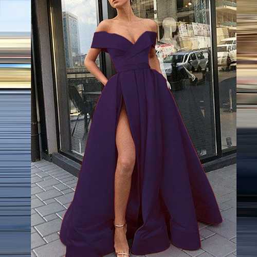 Ladies Dress Glorious Wedding Bridesmaid Ball Gown Women Elegent Evening  Party | eBay