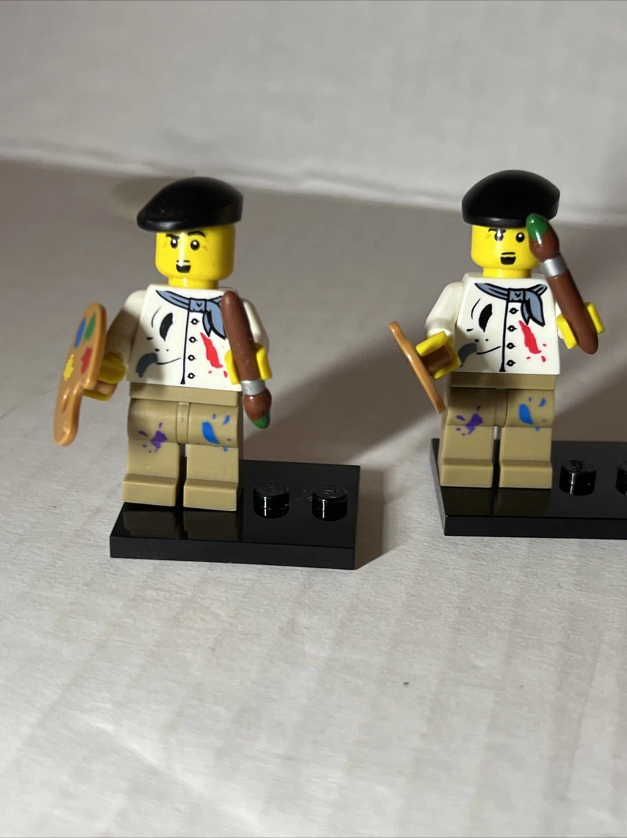 Lego artist best sale minifigure
