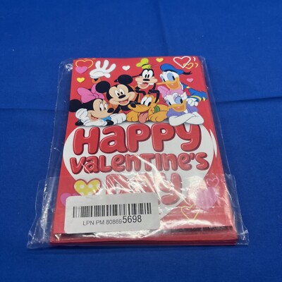  Hallmark 10 Pack of Disney Valentine Day Cards  Kids Mickey Mouse Friends
