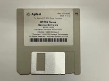 Agilent 83750-10001 Series Service Software Floppy Disk 1