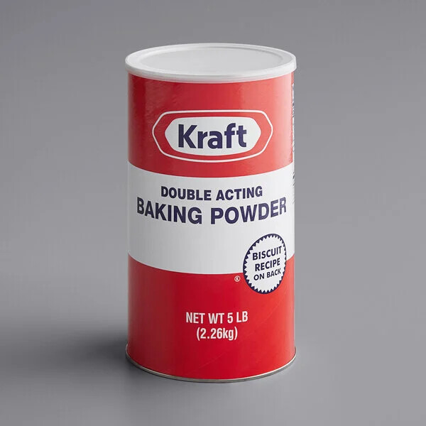 Kraft 5 lb. Double Acting Baking Powder Canister | eBay