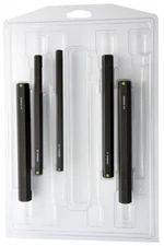 5/16"-5/8" 5pc Hex Bits Set 6" Long with ProHold® Buttons Bondhus USA #33645