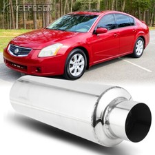 3" ID/OD x 16" Exhaust Muffler Resonator Deep Sound For Nissan Maxima 3.5L V6