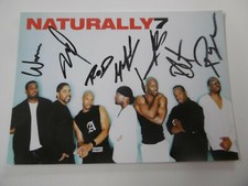 Naturally 7 Autogramme signed 10x15 cm Postkarte 