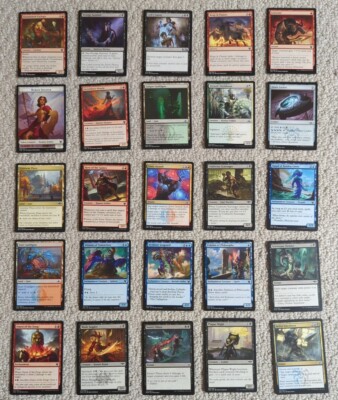 Lot Of 25 Common Magic The Gathering Cards #50 No Duplicates 24 | eBay