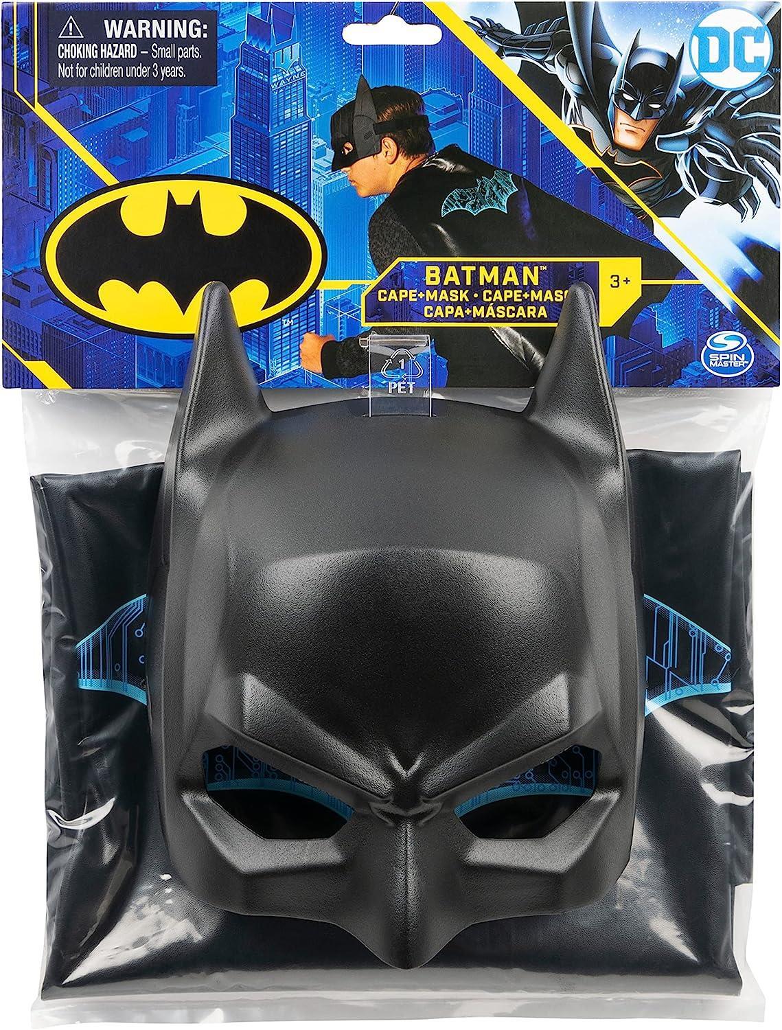Batman - Mantella E Maschera Set Da Spin Master Dc Comics