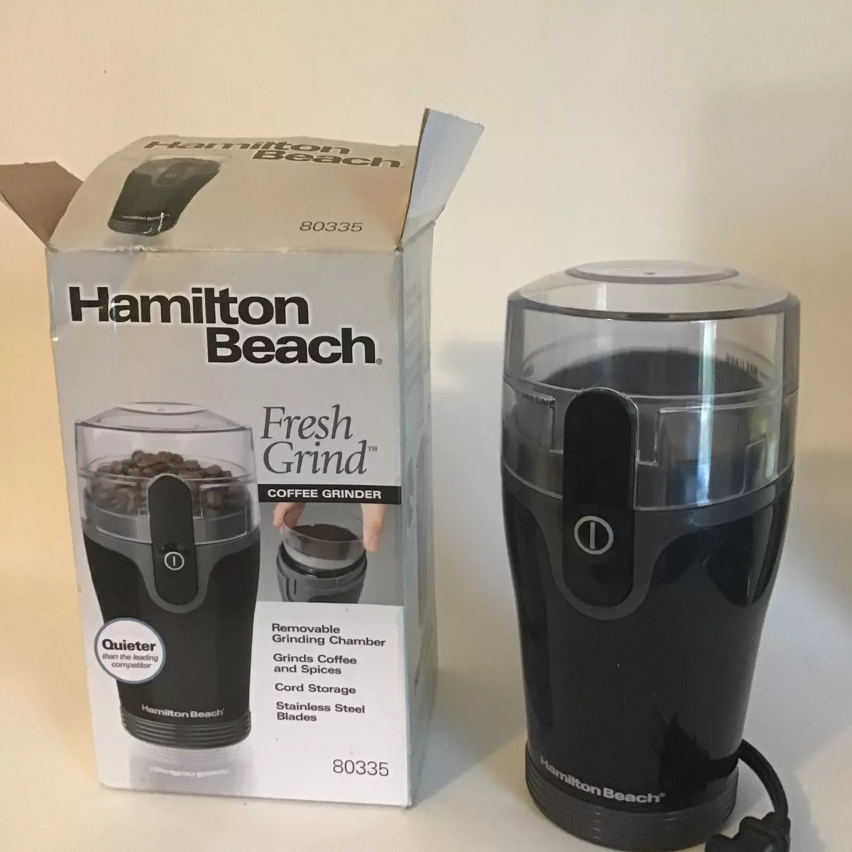 Hamilton Beach Electric Fresh Grind Coffee Grinder