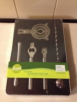 Food Network 5-piece Cocktail Tool Set Food Network 5-piece Cocktail Tool Set