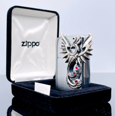 Zippo Feuerzeug Anne Stokes 3D Limited Edition Phoenix Nr: 0351/1000 von 2007