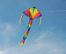 Aquilone per bambini Delta Raimbow  mini in tessuto cm 80x180