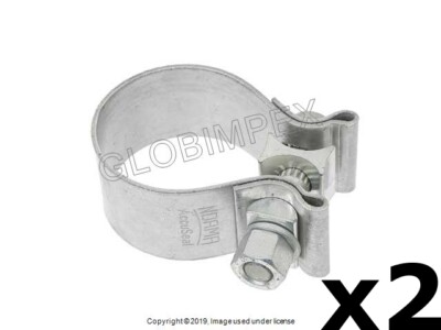PORSCHE BOXSTER (1997-2004) Exhaust Clamp - Inlet Pipe to Muffler (2) NORMA OEM