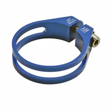 OMNI Racer WORLDS LIGHTEST RACE-Lite Alloy Seatpost Clamp 9.6 gr. 34.9-35mm BLUE