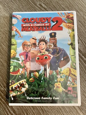 Cloudy With a Chance of Meatballs 2 Movie DVD, 2013 New & Sealed