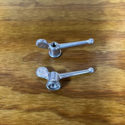 2 NOS GB UK849720 BICYCLE 3/8'' X 26 THREAD WING AXLE NUTS SCHWINN WHEEL RIM HUB