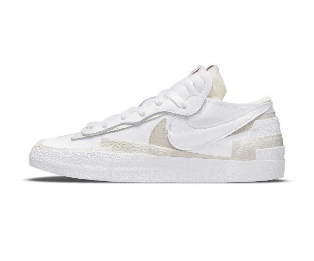 SACAI X NIKE Blazer da uomo Nike x Sacai bianco basso vela nuovo con scatola taglia M 10 5 SNKRS