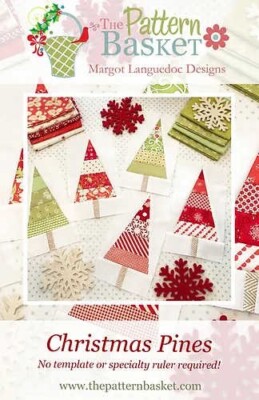 Christmas Pines Quilt Pattern by The Pattern Basket - NEW