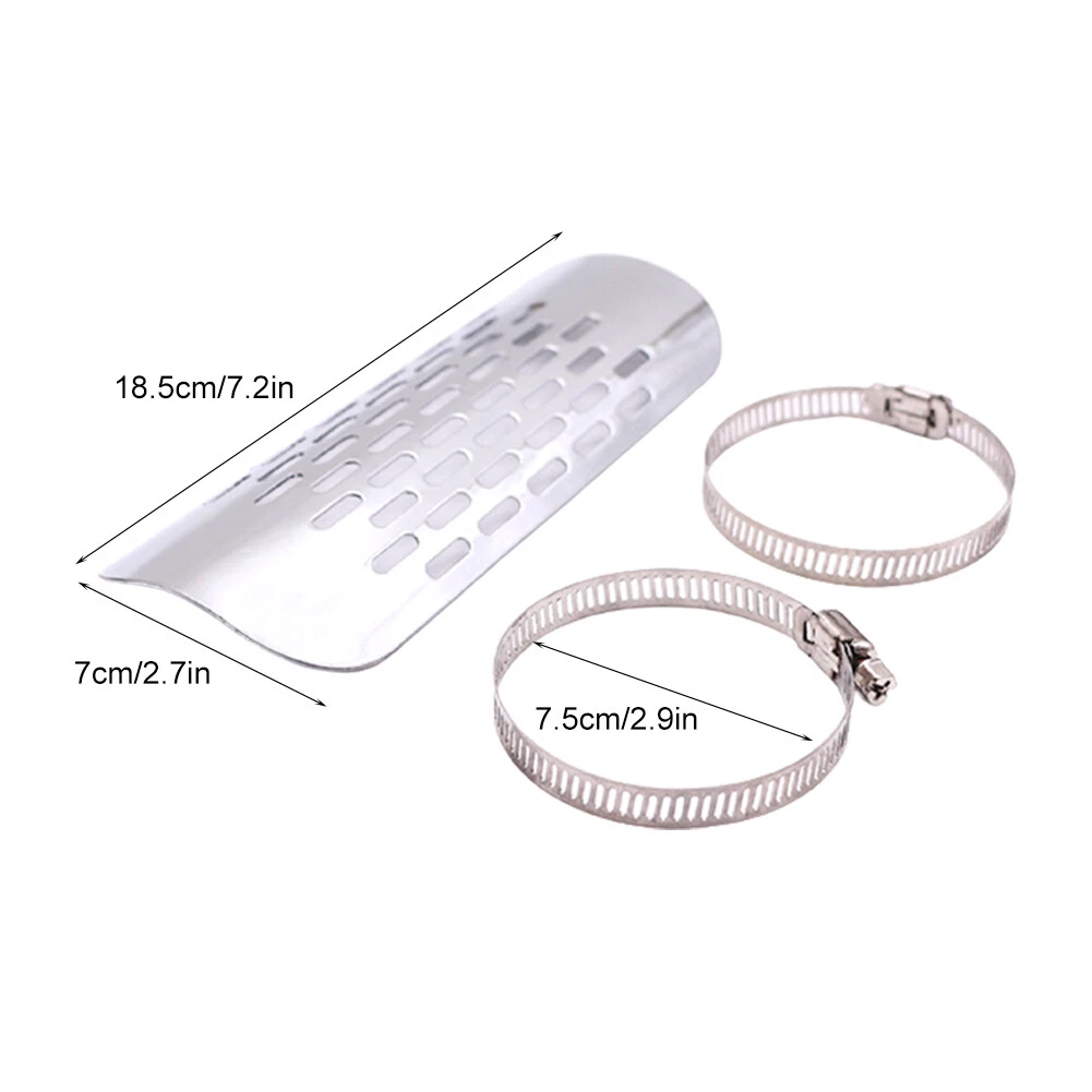 Accessories Exhaust Pipe Heat Shield Leg Protection For Motorcycle  Replacement | eBay