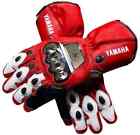 Yamaha Motorcycle Leather Racing Gloves Motorbike Riding Gloves All Sizes