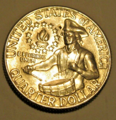 Rare US 1776-1976 D Bicentennial Quarter, filled Mint Mark JLA | eBay