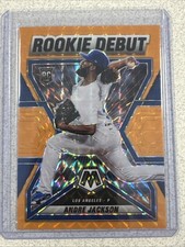 2022 Panini Mosaic - Rookie Debut Andre Jackson #RD-20 Reactive Orange Mosaic...